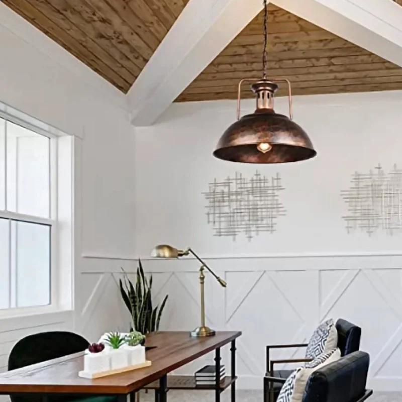 Lámpara galponera Fénix en Negro - Lámparas colgantes, Uruguay | Alta Gracia Deco, vista 5