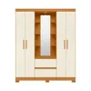 Ropero 4 puertas y 3 cajones - Olimpia - Línea FIT - Roperos y placares, Uruguay | Ecowood, vista 2 de 5