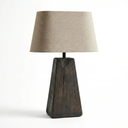 Lámpara de mesa Nativo pirámide carbón - Lámparas de mesa, Uruguay | La Perla