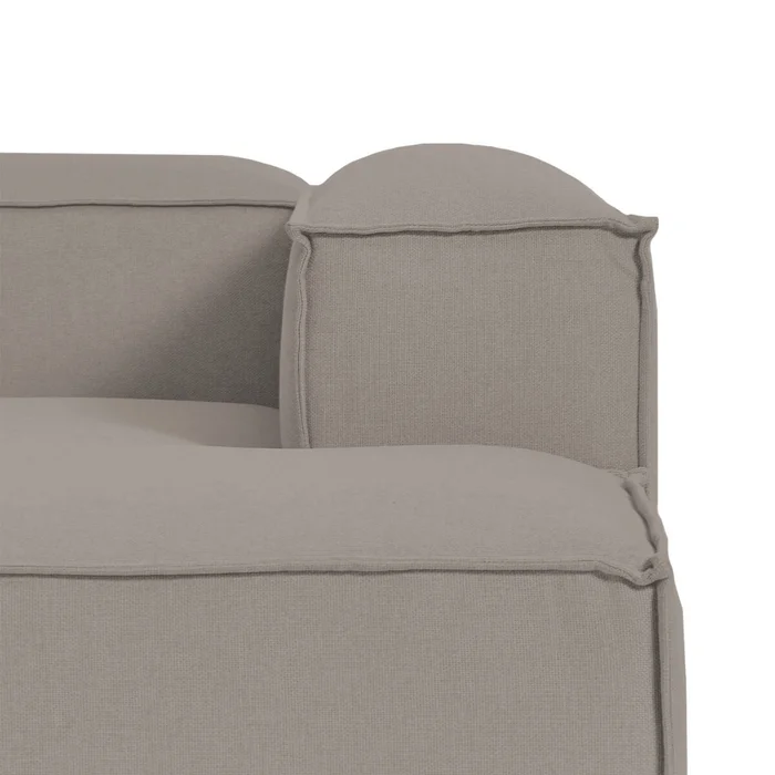 Sillón Nicole Chaise Lounge Izquierdo - Gris en Gris - Sillones y sofás, Uruguay | Samic, vista 3