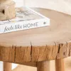 MESA AUXILIAR IRREGULAR TRONCO - OLMO en Madera natural - Mesas de luz, Uruguay | La Iberica, vista 3 de 14