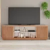 Rack Simetría - Freijo y Off White en Beige - Muebles para TV, Uruguay | NYR, vista 2 de 3