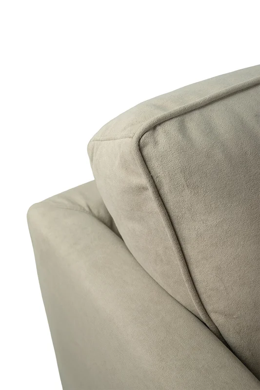 SOFA JOHNNY 200X90X92CM TELA BEIGE TAUPE - Sillones y sofás, Uruguay | Vinibel, vista 3