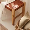 Banco Calixta de madera maciza de teca en Madera natural - Butacas, banquetas y puffs, Uruguay | Kavehome, vista 3 de 7
