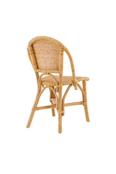 SILLA BISTRO RATTAN NATURAL 46X51X89H en Madera natural - Sillas, Uruguay | Vinibel, vista 4