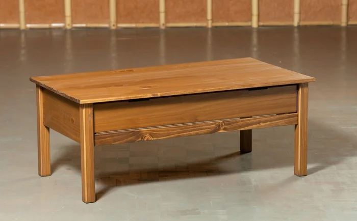 Mesa de living Linea Boston en Madera natural - Mesas de living, Uruguay | La Cueva Muebles, vista 3