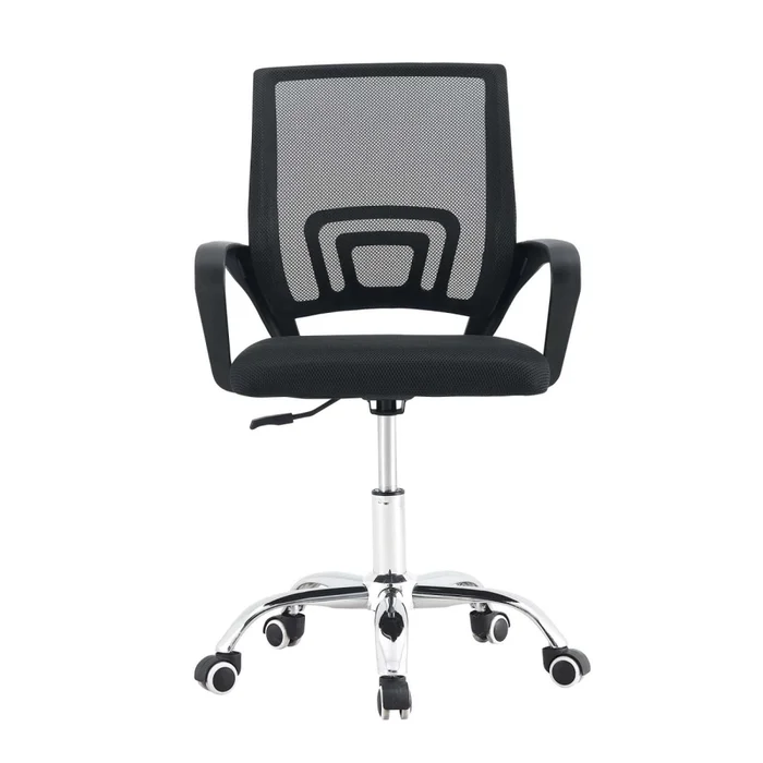 Silla De Escritorio Malla Negro Hy-520p en Negro - Escritorios y sillas de escritorio, Uruguay | Divino, vista 2