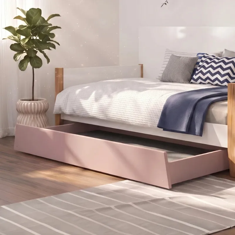 Cama Auxiliar - Simba - Rosa en Rosa - Dormitorio, Uruguay | Ecowood