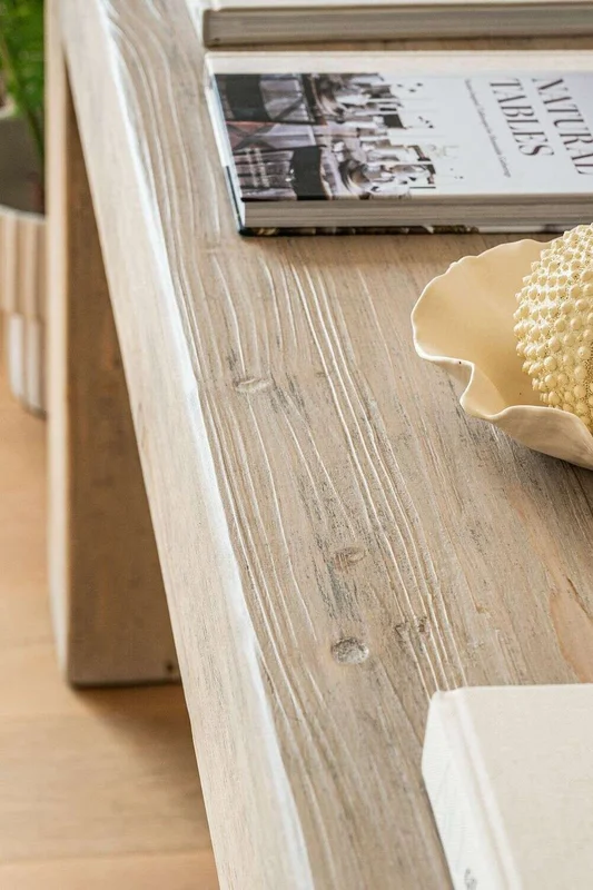 MESA DE ARRIMO / CONSOLA TAURET GRIS - 1.80 MTS en Madera natural - Bibliotecas, Uruguay | La Iberica, vista 7