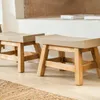 BANCO TAO - SMALL en Madera natural - Butacas, banquetas y puffs, Uruguay | La Iberica, vista 1 de 4