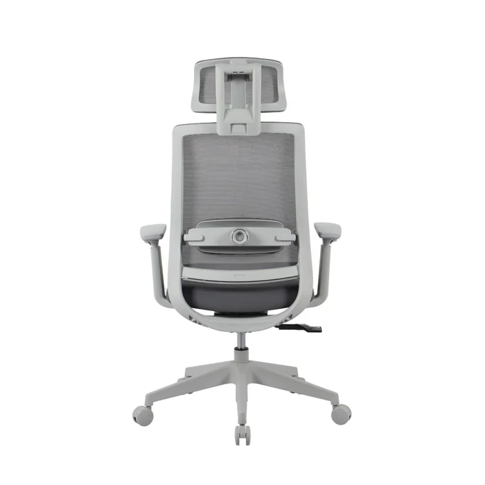 Silla De Oficina Malla-y-metal Gris 2788f-1m en Gris - Sillas de escritorio, Uruguay | Divino, vista 5
