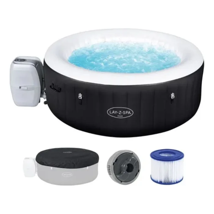Jacuzzi Inflable Bestway Lay Z Spa Miami en Negro - Muebles para el exterior, Uruguay | La Cueva Muebles, vista 2