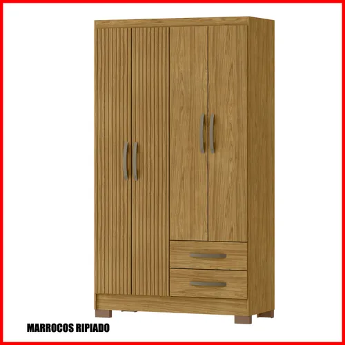 Ropero 4 puertas – Santiago RG120 - Roperos y placares, Uruguay | Punto Unión