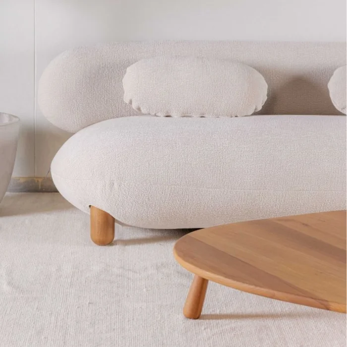 Sofá Orbitale - 3 cuerpos en Beige - Sillones y sofás, Uruguay | Fábrica Italiana, vista 2