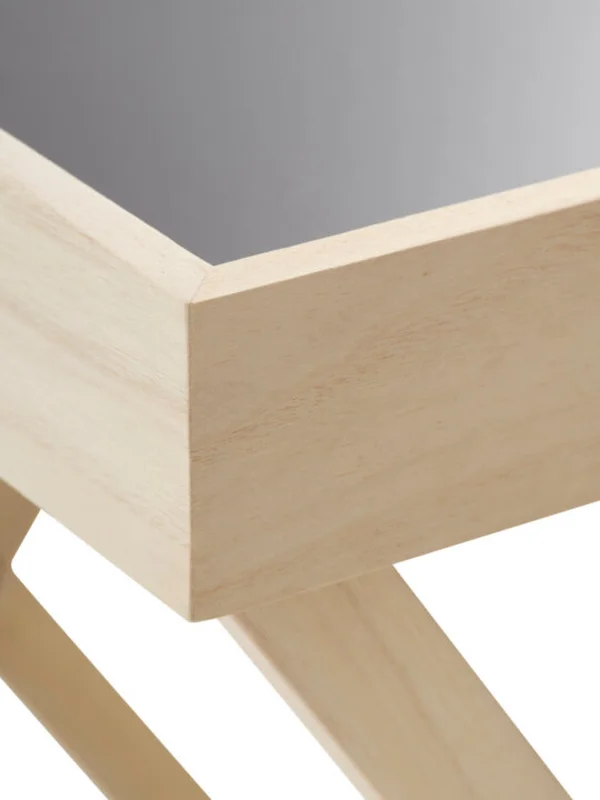 Mesa auxiliar SERUP 40x52 natural en Madera natural - Mesas de arrimo, Uruguay | JYSK, vista 4