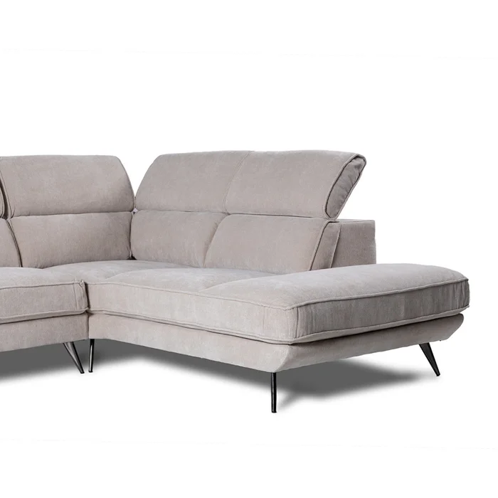 Rinconera Versatile - Tela Microfibra - Chaise Derecho - 6686-4 Beige en Beige - Sillones y sofás, Uruguay | Nyr, vista 5