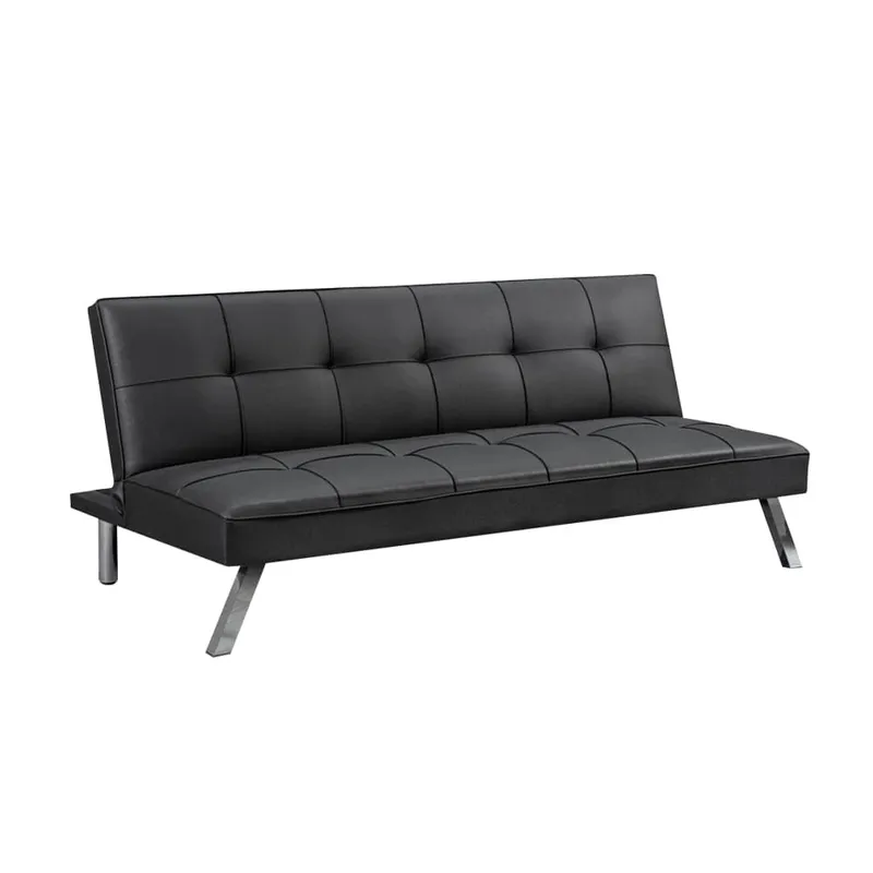 Sofa Cama Volcable Pu Con Patas Metal Metalicas - Sillones y sofás, Uruguay | Lais Muebles