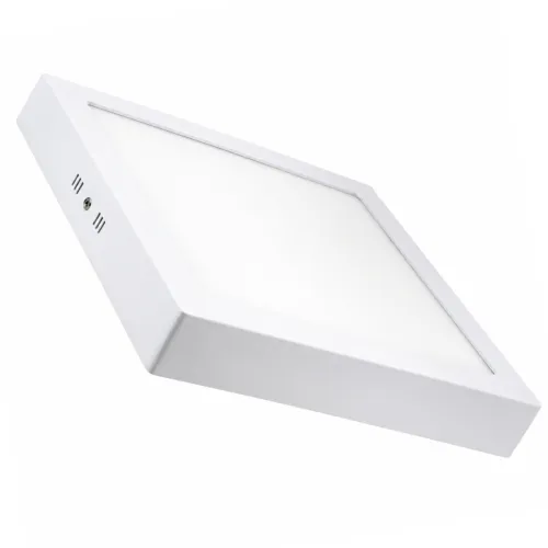Panel LED Cuadrado de Adosar 18W Luz Cálida en Blanco - Lámparas colgantes, Uruguay | Serlux