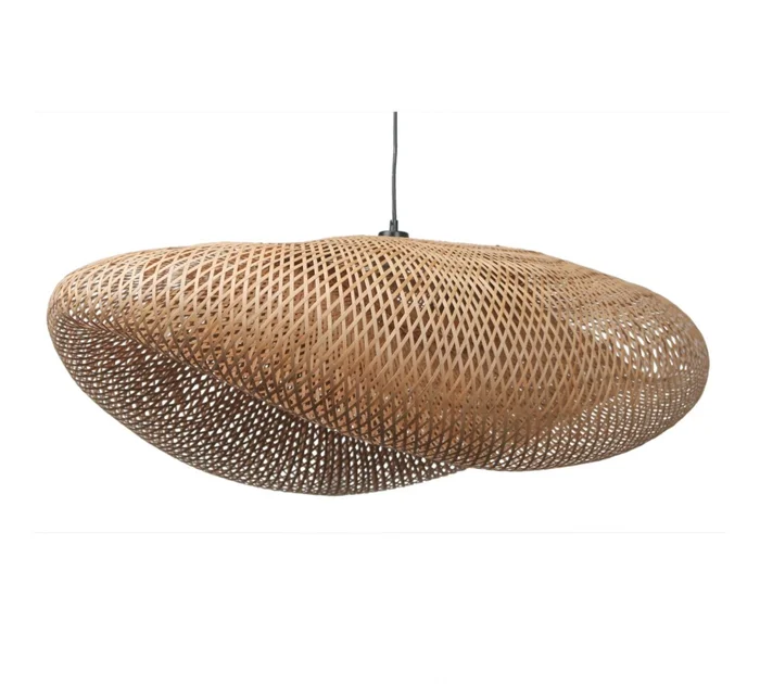 Lampara de techo - Rattan Ingels en Madera natural - Lámparas colgantes, Uruguay | Rústico Hogar