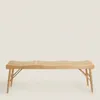 BANCO MADERA Y RATÁN - Butacas, banquetas y puffs, Uruguay | Zara Home, vista 2 de 6
