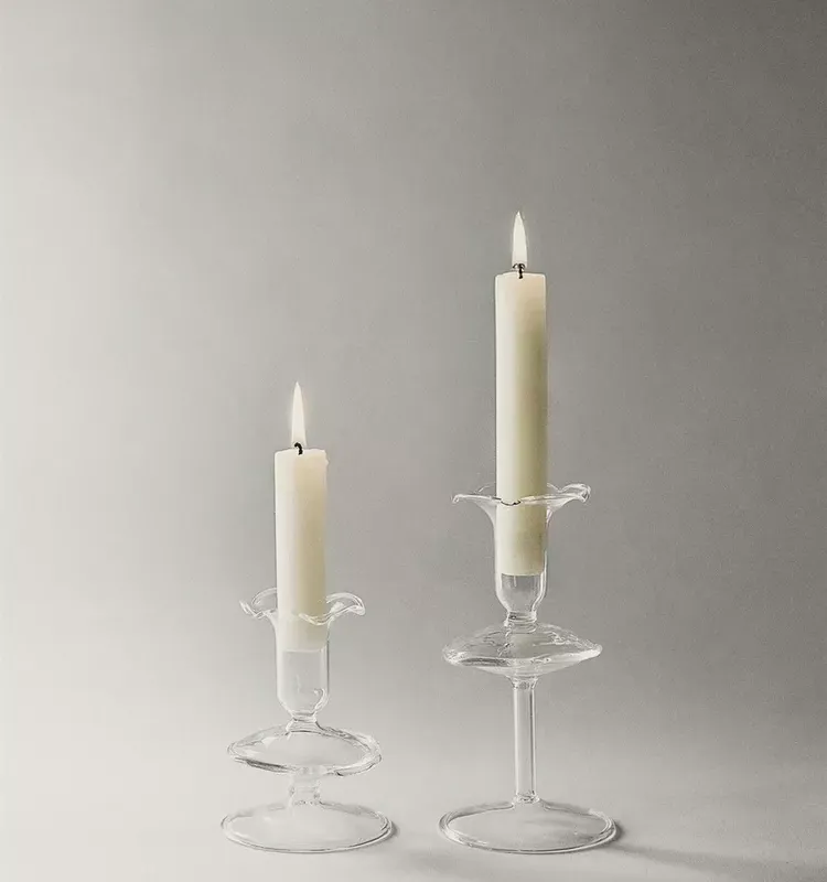 CANDELABRO CRISTAL - Velas y Portavelas, Uruguay | Zara Home