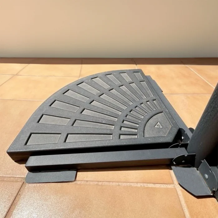 Base para sombrilla 11Kg - Resina en Negro - Muebles para el exterior, Uruguay | Rústico Hogar, vista 2