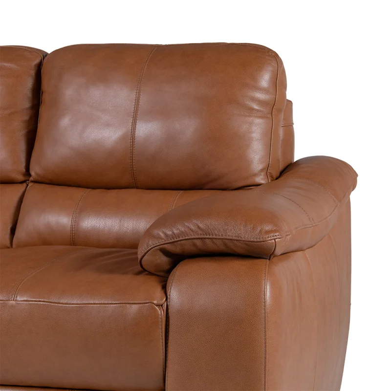 Sofá Portofino - Cuero Advanced - 2 cuerpos - Maverick Telha (Preventa) en Marrón - Sillones y sofás, Uruguay | Nyr, vista 7