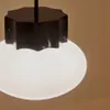 Lámpara de techo Idela de cristal ahumado y mármol negro Ø15 cm en Negro - Lámparas colgantes, Uruguay | Kavehome, vista 2 de 4
