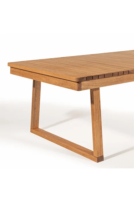 MESA DE COMEDOR ITACARE 220x110x77CM JATOBA en Madera natural - Muebles para el exterior, Uruguay | Vinibel, vista 6