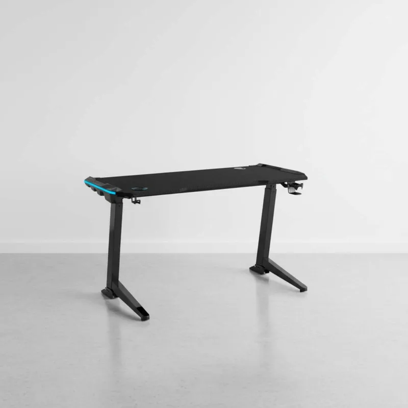 Escritorio Gamer Regulable Metal Negro Getx en Negro - Escritorios y sillas de escritorio, Uruguay | Divino
