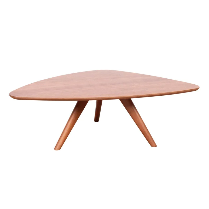 Mesa Ratona Mdf-y-madera Marron Llith Castaño en Marrón - Mesas de living, Uruguay | Divino, vista 3