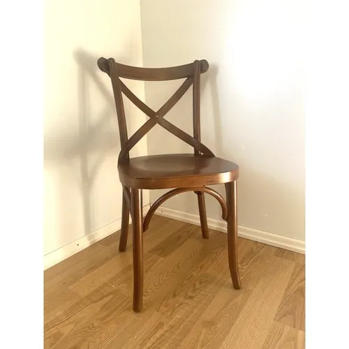 Silla España madera — Serra Amoblamientos en Marrón - Sillas, Uruguay | Serra Amoblamientos