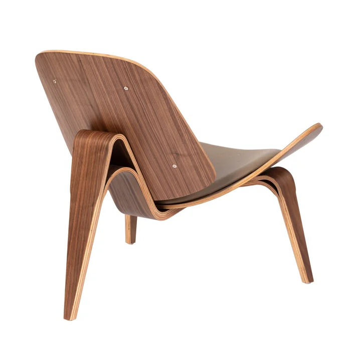 Butaca Marrón Madera Shell en Beige - Sillones y sofás, Uruguay | Divino, vista 6