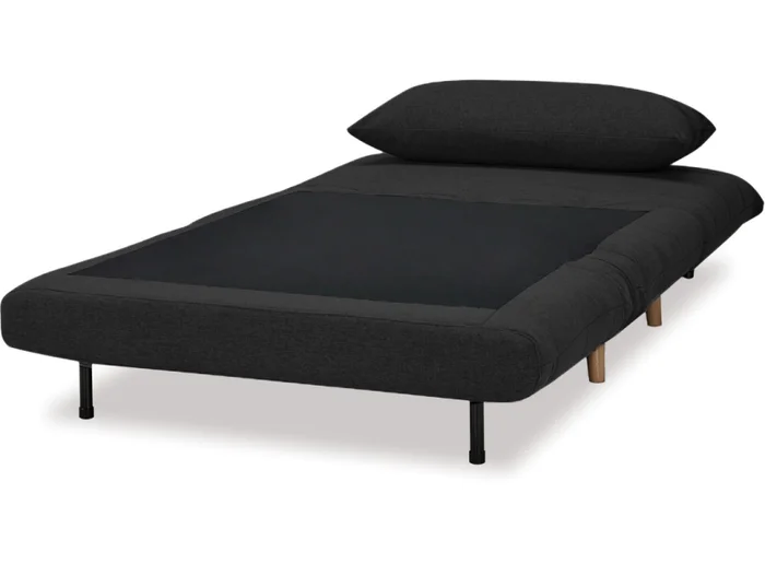 Sillón Cama Individual UNO - Negro en Negro - Sillones y sofás, Uruguay | Samic, vista 3