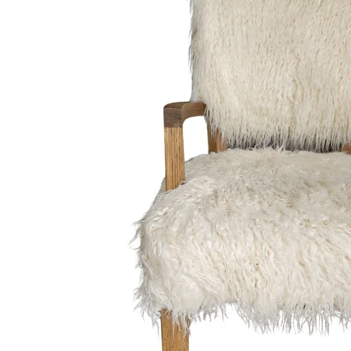 Butaca Ivory Faux en Beige - Butacas, banquetas y puffs, Uruguay | La Cueva Muebles, vista 6