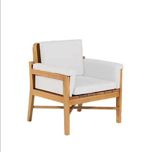 POLTRONA LACUNA ACQUABLOCK CRUDO 69x70x79CM JATOBA - Muebles para el exterior, Uruguay | Vinibel