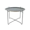 MESA BANDEJA REDONDA D60/H42CM MADERA NEGRA en Negro - Mesas de arrimo, Uruguay | Koz, vista 1 de 3