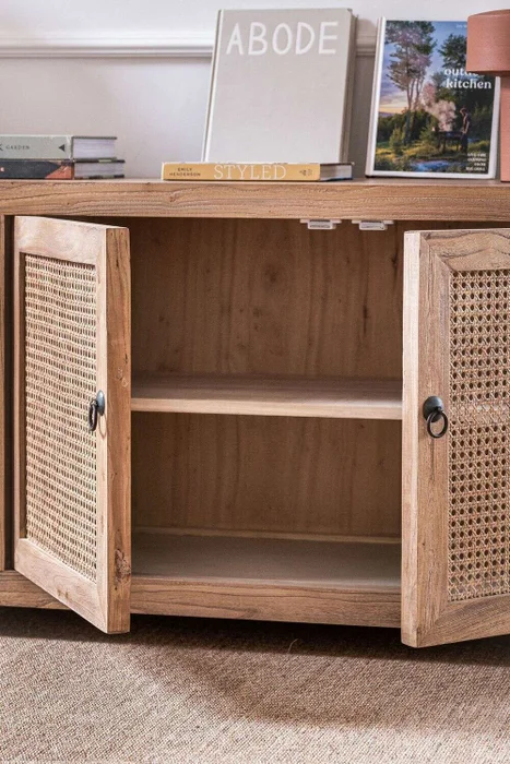 APARADOR BAJO - RACK OLMO NATURAL - 2.10 MTS en Madera natural - Muebles para TV, Uruguay | La Iberica, vista 3