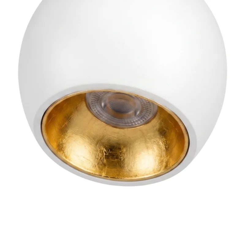 Colgante LED Circular Magnético G2 6W Blanco en Negro - Lámparas colgantes, Uruguay | Serlux, vista 3