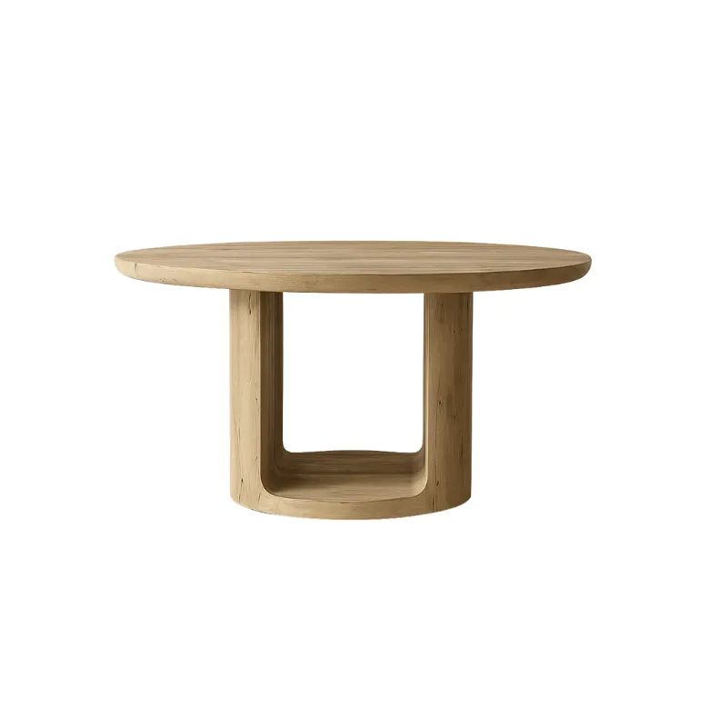 MESA COMEDOR OSLO OPEN en Madera natural - Mesas de comedor, Uruguay | Masinfinito Casa