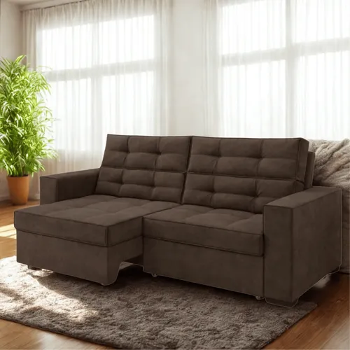 Producto: Sofá retráctil extensible  385 de AMARELO - Sillones y sofás, Uruguay | Amarelo