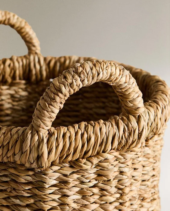 CESTA CILÍNDRICA SEAGRASS - Canastos, Uruguay | Zara Home, vista 5