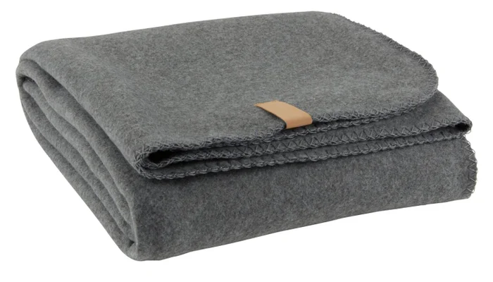 Manta throw DAGLILJE 130x170 gris oscuro en Gris - Textiles, Uruguay | JYSK