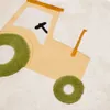 Alfombra Pecky 100% de algodón beige con tractor 90 x 150 cm en Multicolor - Textiles, Uruguay | Kavehome, vista 6 de 6
