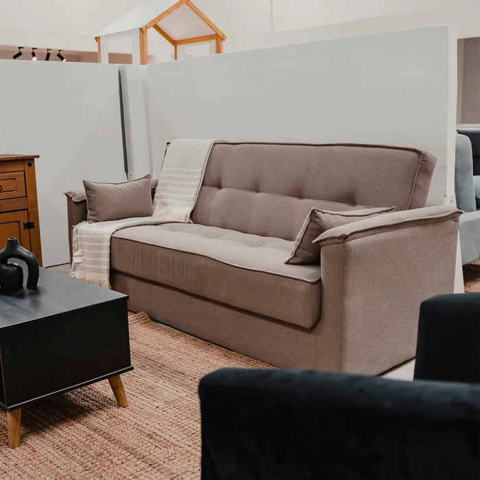 Sillón Cama Dana - Marrón en Marrón - Sillones y sofás, Uruguay | Ecowood, vista 3