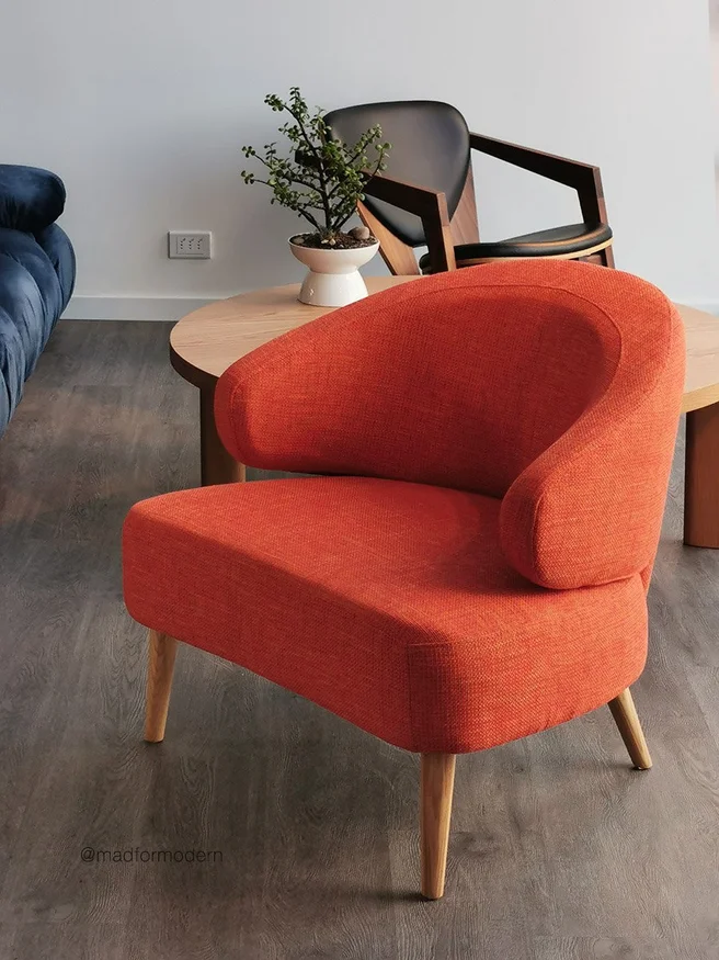 Sillón Barrel - Butacas, banquetas y puffs, Uruguay | Mad for Modern, vista 2