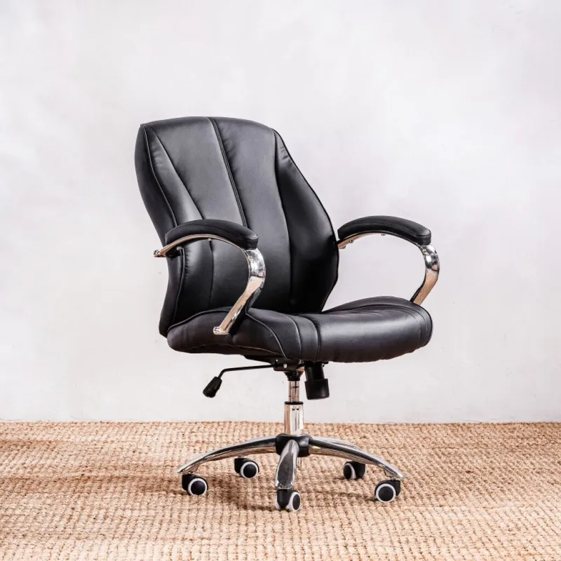 Silla De Oficina en Negro - Sillas de escritorio, Uruguay | Aihaus