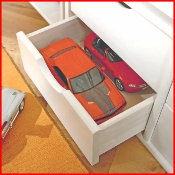 Cama juvenil tipo marinera – Floro CM 007 en Blanco - Dormitorio, Uruguay | Punto Unión, vista 2