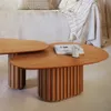 Mesa de centro Oval Small - Natural - Mesas de living, Uruguay | Ecowood, vista 1 de 3