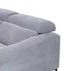 Sofá Hashtag - Tela Microfibra - 3 cuerpos - 6686-7 Gris en Gris - Sillones y sofás, Uruguay | NYR, vista 8 de 8